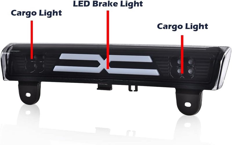 GPLUS Third 3rd LED High Mount Brake Stop Light Compatible with Chevy Suburban 1500 2500 2000 2001 2002 2003 2004 2005 2006 /Chevy Tahoe/GMC Yukon/GMC Yukon XL 1500 2500 15170955 - Image 2